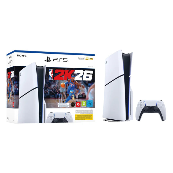 Sony PS5 Slim (Disc) + NBA 2K26 Bundle